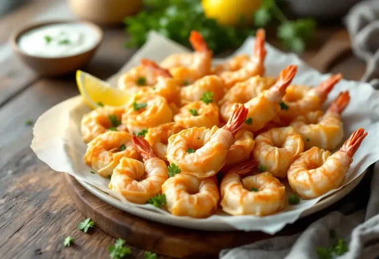 Crevettes croustillantes en feuilles de filo au four : l’apéro léger, ultra craquant
