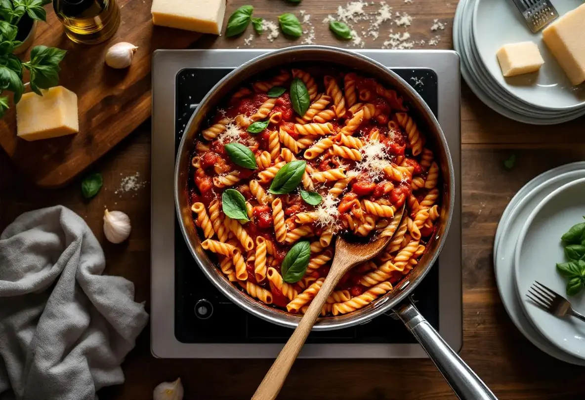 Les pâtes cuites directement dans la sauce révolutionnent vos dîners et divisent le temps de préparation par 2