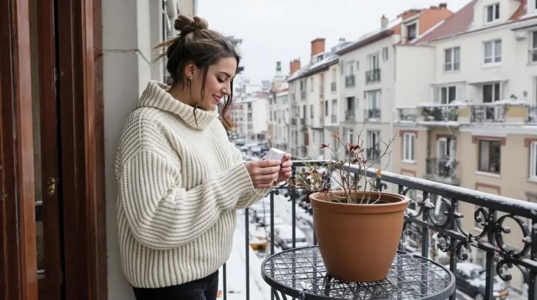 Elle remplace les cubes de bouillon en cuisine et se plante en pot à cette période précise