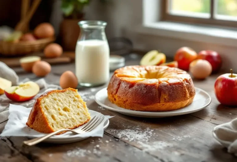 Gâteau pommes-yaourt ultra moelleux : la recette de ma grand-mère qui fait l’unanimité dès la première bouchée
