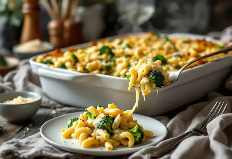 « Je le prépare chaque dimanche soir en hiver » : ce gratin ultra crémeux aux brocolis qui métamorphose mes pâtes oubliées en plat digne d'un resto