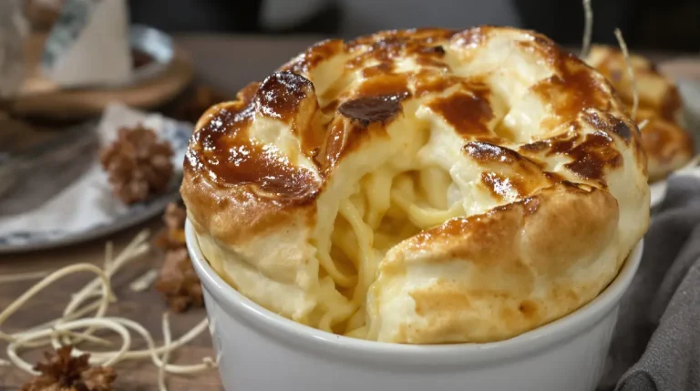 La nouvelle recette express qui régale tout l'hiver : le soufflé au chèvre ultra gonflé et fondant avec seulement ce qu'on a tous dans le frigo (prêt en 12 minutes)
