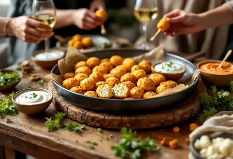 Un apéro croustillant au parfum d’ailleurs : vous allez fondre pour ces croquettes de chou-fleur au cumin !